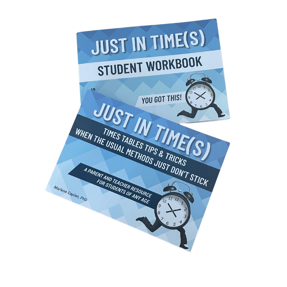 Just in Time(s) Bundle Parent/Teacher Book and Student Workbook