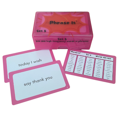 Phrase It Single Set (Choose from Sets 1 to 10)